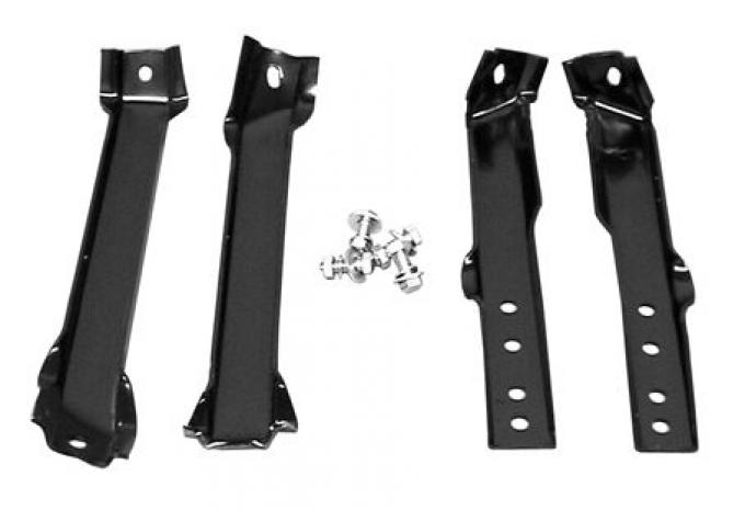 AMD Rear Bumper Bracket Set, 63-66 Chevy GMC Fleetside Pickup 970-4063-S