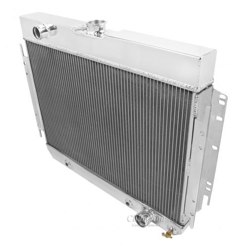 Champion Cooling 2 Row All Aluminum Radiator Made With Aircraft Grade ...