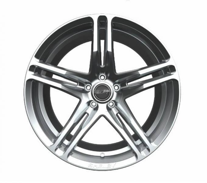 CARROLL SHELBY WHEELS 2015-2020 Ford Mustang Shelby CS14 20x11, Chrome Powder CS14-215455-CP