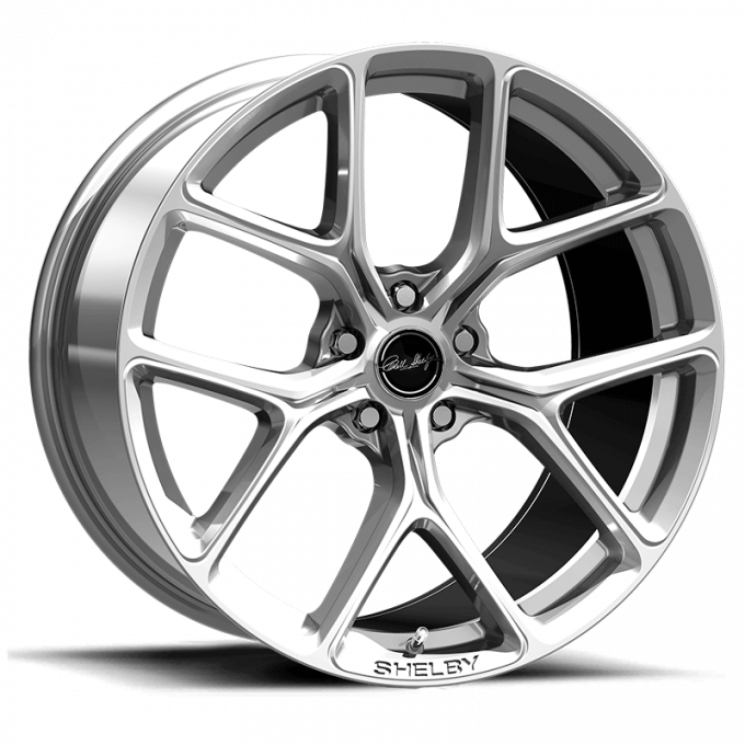 CARROLL SHELBY WHEELS 2005-2020 Ford Mustang Shelby CS3 20x11, Chrome Powder CS3-215455-CP