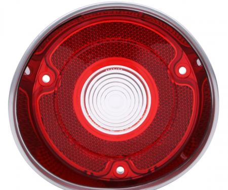 Trim Parts 1971 Chevrolet Chevelle Passenger Side Backup Tail Light Lens W/O Trim, Each A4421