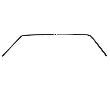 Trim Parts 1966-67 Pontiac Tempest/Lemans 4-Door Sedan 3-Piece Rear Window Trim Set 8080