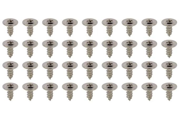 Redline Restomotive® 36 Piece Wheel Well Molding Screw Set