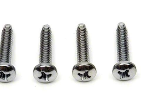 Redline Restomotive® 1964 Chevrolet Chevelle Taillight and Backup Light Lens Mounting Screw Set, 8 Piece