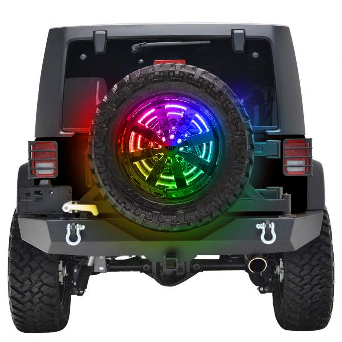 Oracle Lighting ColorSHIFT LED Illuminated Wheel Ring Brake Light, ColorSHIFT, No Controller 4211-334