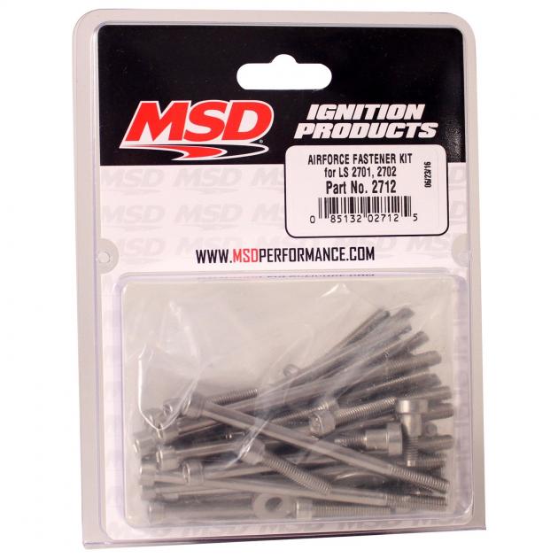 MSD Throttle Body LS Airforce Fastener Kit 2712