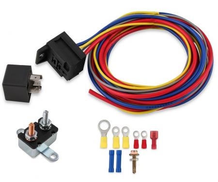 MSD Electric Fuel Pump Harn./Relay Kit 30A 89618