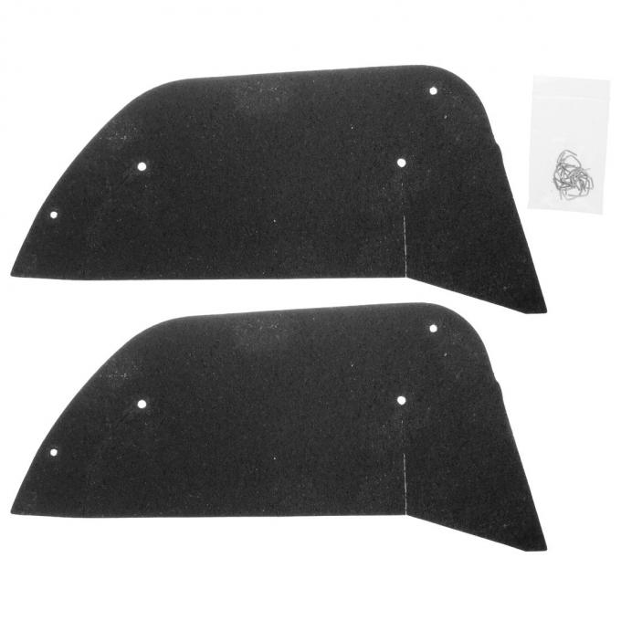 SoffSeal A-Arm Seal Plastic Inner Fenders for 1970-1972 Chevrolet Monte Carlo, Pair SS-50691