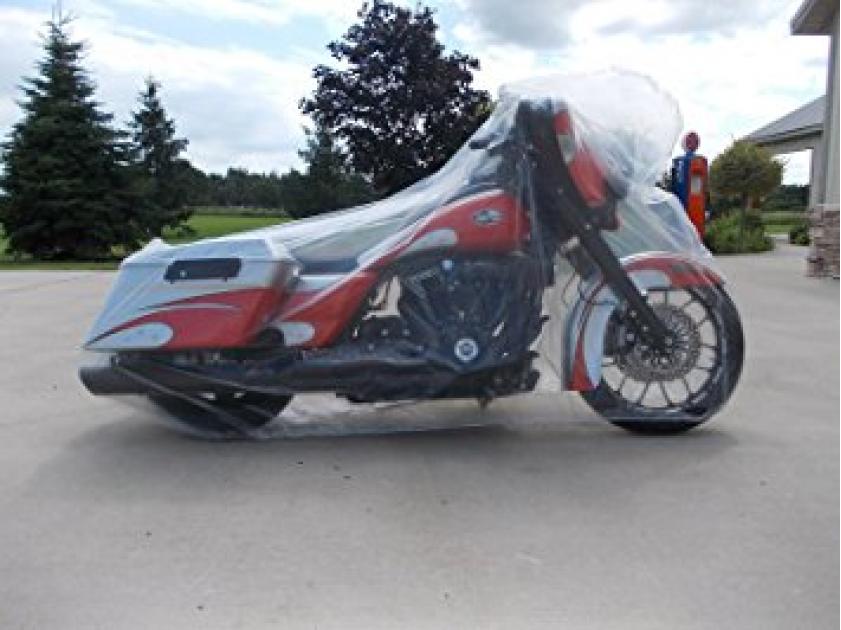 Motorcycle Cover, Disposable Clear | Chevelle Depot
