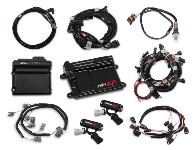 Holley EFI 2011-2012 Ford Coyote Ti-VCT HP EFI Kit, BOSCH O2, USCAR INJ 550-619