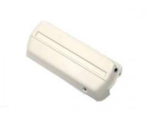 Chevelle Armrest Base, Left, Front, Off White, 1968-1972