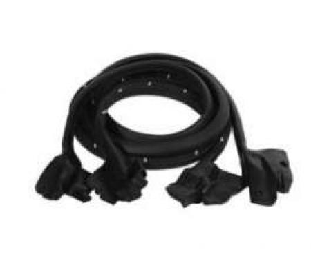 Malibu Door Weatherstrip Seals, 2-Door Coupe, 1978-1981