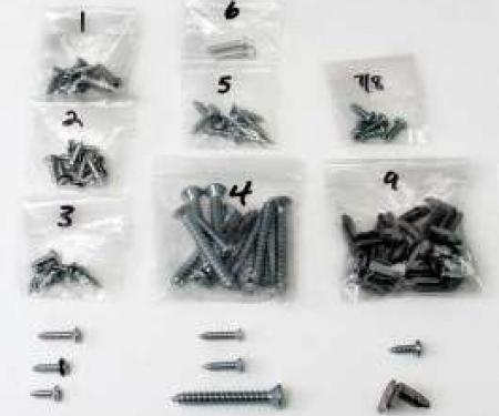 Chevelle Interior Fastener Set, 1964-1967