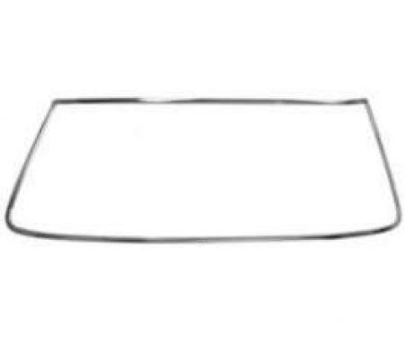 Chevelle Rear Window Moldings, 2-Door Coupe, 1964-1965