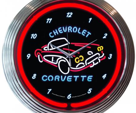 Neonetics Neon Clocks, Corvette C1 Neon Clock