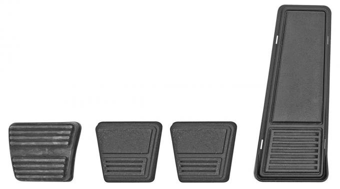 RestoParts Pad, Kit, Pedal, 1978-88 El Camino/Monte Carlo/1978-83 Malibu, 4 Speed PK2100