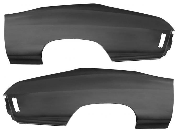 Restoparts Quarter Panel 1970 72 Chevelle 75 Long X 27 High Pair 0815132 Pr Chevelle Depot 6092