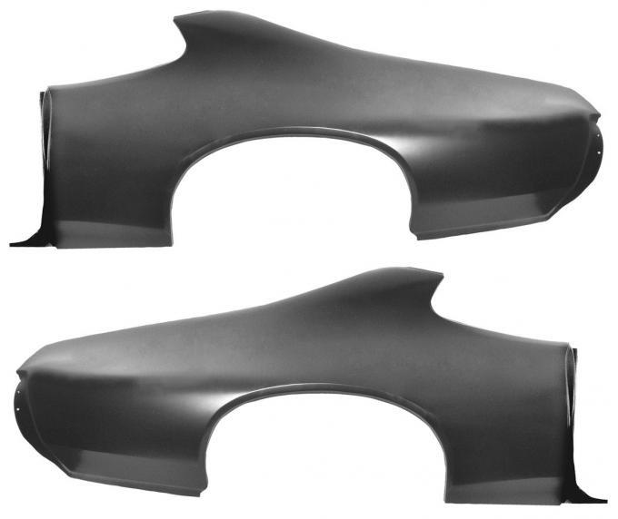 RestoParts Quarter Panel, 68-69 GTO/Tempest/Lemans, Coupe, Complete PAIR G240054-PR