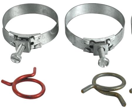 RestoParts Hose Clamp Kit, 1954-68 GM Cars, Radiator/Heater Hose CH31101