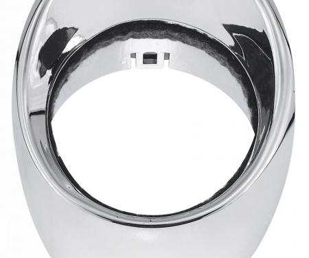 RestoParts Dash Vent Bezel, 66-67 Chevelle / El Camino, Chrome, Right CH24391RH