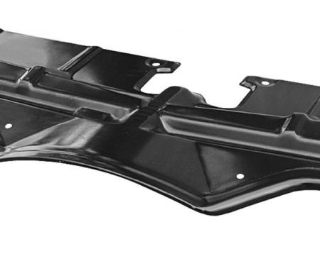 RestoParts Top Plate, Radiator Support, 1968 Pontiac, Black G221472