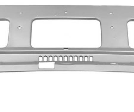 RestoParts Cowl Grille Panel, 1968-69 A Body, Outer, Weld-Thru Primer CH30741