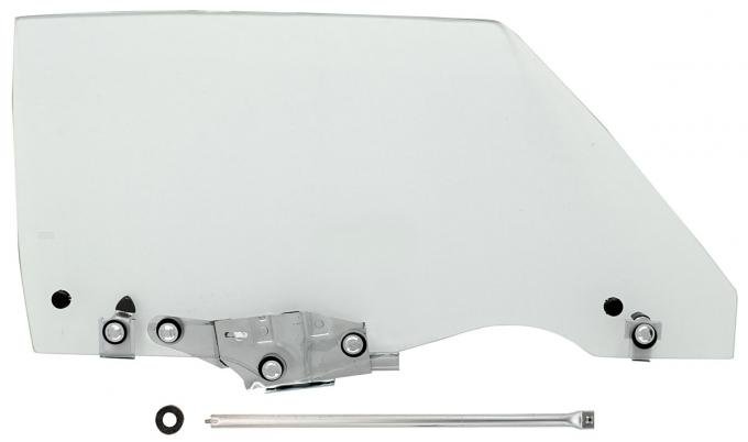 RestoParts Door Glass/Guide Assembly, 1970-72 Chevelle Coupe/Convertible, Right CH28166RH