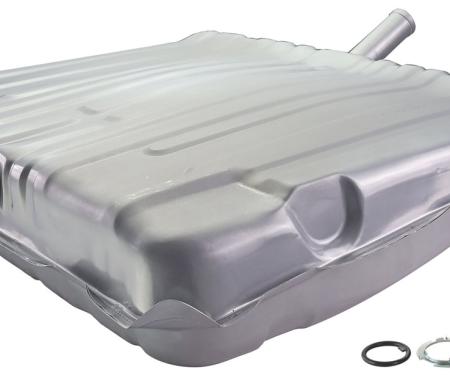 RestoParts Fuel Tank, 20 Gallon, 1964-67 Chevelle exc Wagon, w/1 Vent, w/Neck, Galvanized Steel CH28911GV