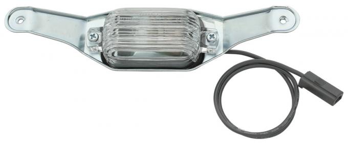 RestoParts License Lamp, 1968-72 Oldsmobile, Assembly C240244