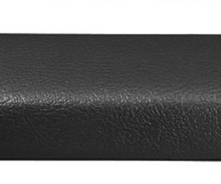 RestoParts Pad, Armrest (front, Interior) 1968-72 "A" Body, Catalina, LH, Black ARP0008BK