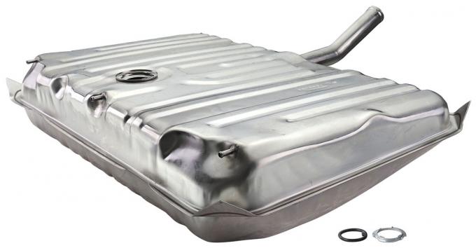 RestoParts Fuel Tank, 20 Gallon, 1971-72 Chevelle, 3 Vents, w/Filler Neck, Stainless Steel CH32399SS