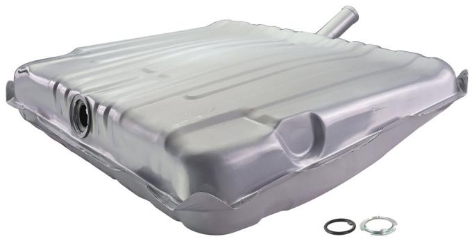 RestoParts Fuel Tank, 20 Gallon, 1964-67 Chevelle exc Wagon, w/1 Vent, w/Neck, Galvanized Steel CH28911GV