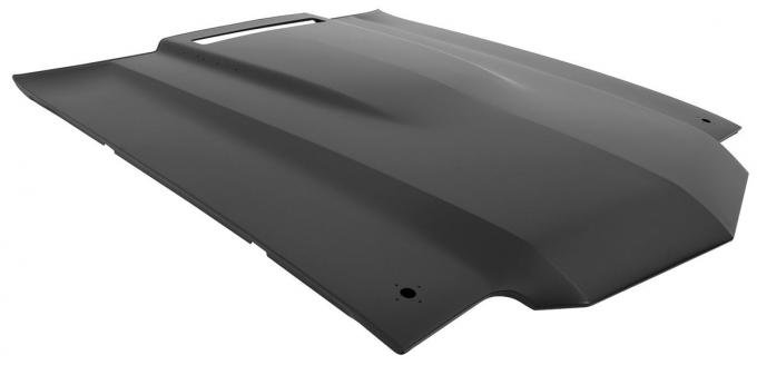 RestoParts Hood, Steel, 1970-72 Chevelle/El Camino, Cowl Induction KR02117