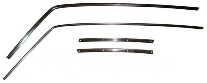 RestoParts Weatherstrip Channel, Roofrail, 1964-65 Chevelle Coupe CH31939