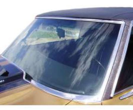 El Camino Windshield, Without Antenna, Clear, 1968-1972