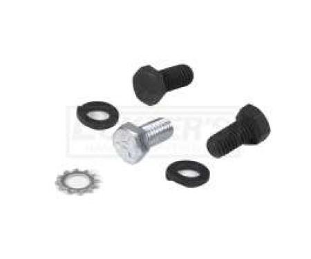 El Camino Air Conditioning Compressor Fasteners, Lower Rear Support, Small Block, 1972