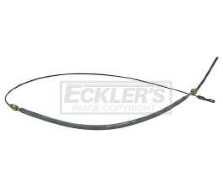 El Camino Parking Brake Cable, Rear, Left, OE Steel, 1978-1987