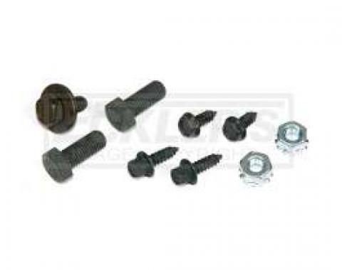 El Camino Air Conditioning Valve Fastener Set, Tube Bracket At Evaporator, Automatic Transmisson, 1964-1965