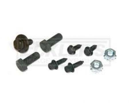 El Camino Air Conditioning Valve Fastener Set, Tube Bracket At Evaporator, Automatic Transmisson, 1964-1965