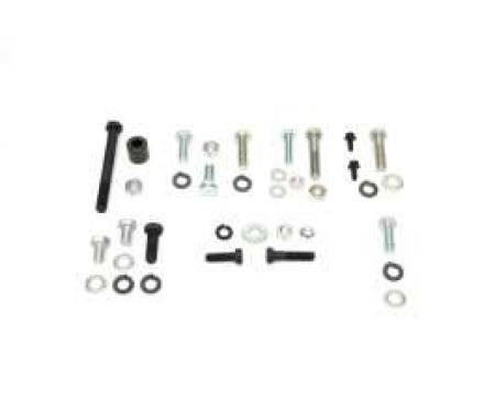 El Camino Heater & Air Conditioning Fastener Kit, Small Block On Engine With Smog, 1968