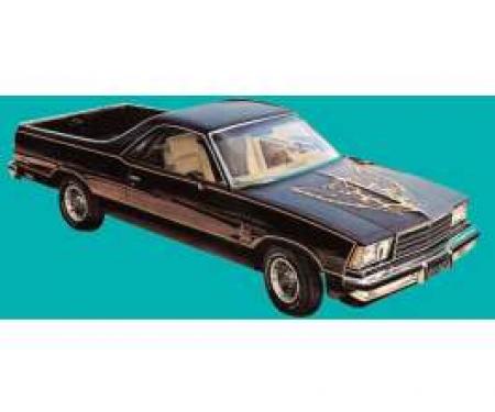 El Camino Royal Knight Decal Kits Blue Light Blue & Medium Blue & Dark Blue, 1979-1984