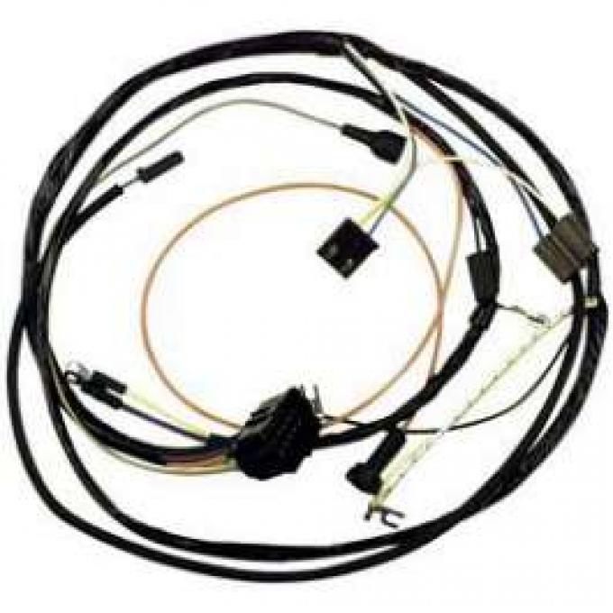 El Camino Engine Harness, 307-350 c.i. V8, With Manual Transmission, 1970