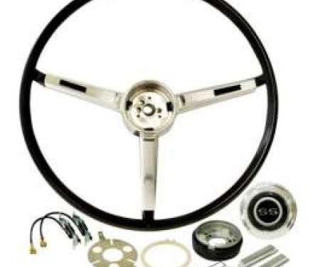 El Camino Steering Wheels Complete Kit, Deluxe Ss, 1967