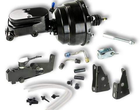 Right Stuff 1964-74 GM A/F/X-Body W/ Disc & Disc, Black Booster Master Cylinder Combo Kit B81315672