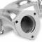 FlowTech Rams Horn Exhaust Manifolds, Chrome 11704-2FLT