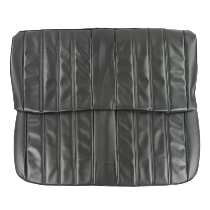 PUI Interiors 1966 Chevrolet Chevelle 4 Door Black Front Bench Seat Cover 66AS4D10B