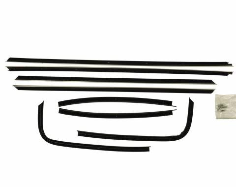 PUI Interiors 1970-1972 Chevrolet Chevelle 2 Door Hardtop Window Felt Kit O206-1