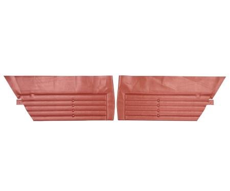 PUI Interiors 1965 Buick Skylark/GS Hardtop Metallic Red Rear Door Panels 65UD08C