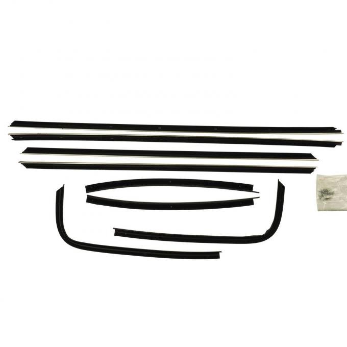 PUI Interiors 1970-1972 Chevrolet Chevelle 2 Door Hardtop Window Felt Kit O206-1