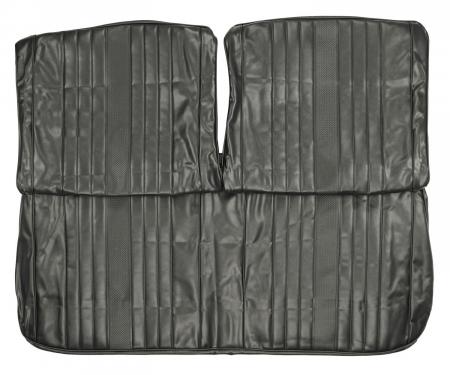 PUI Interiors 1969 Chevrolet Chevelle Black Front Bench Seat Cover 69AS10B